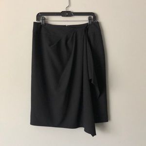 Draped Pencil Skirt